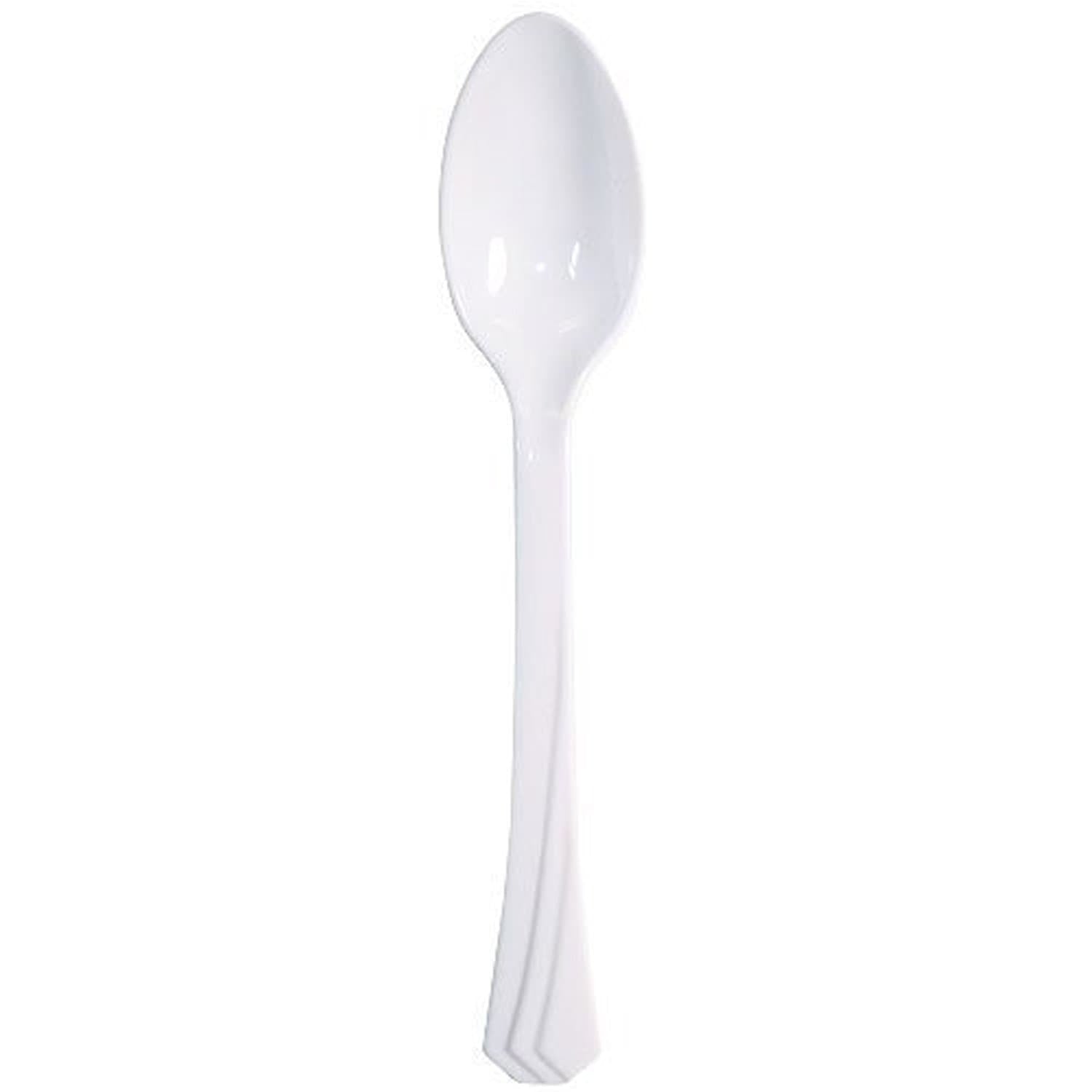 Hanna K. Signature Heavyweight Pearl Plastic Teaspoon Cutlery Hanna K Signature   