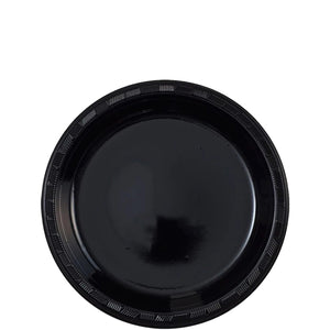 Hanna K. Signature Plastic Plates Black 7" Plastic Plates Hanna K Signature   