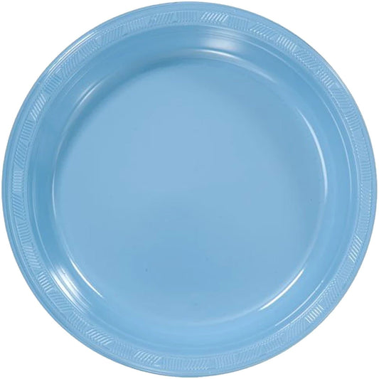 SALE Hanna K. Signature Plastic Plates Light Blue 10" 50 count  Hanna K Signature   