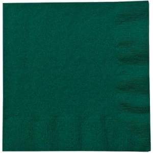 SALE Hunter Green Lunch Napkins 20 count  Party Dimensions   