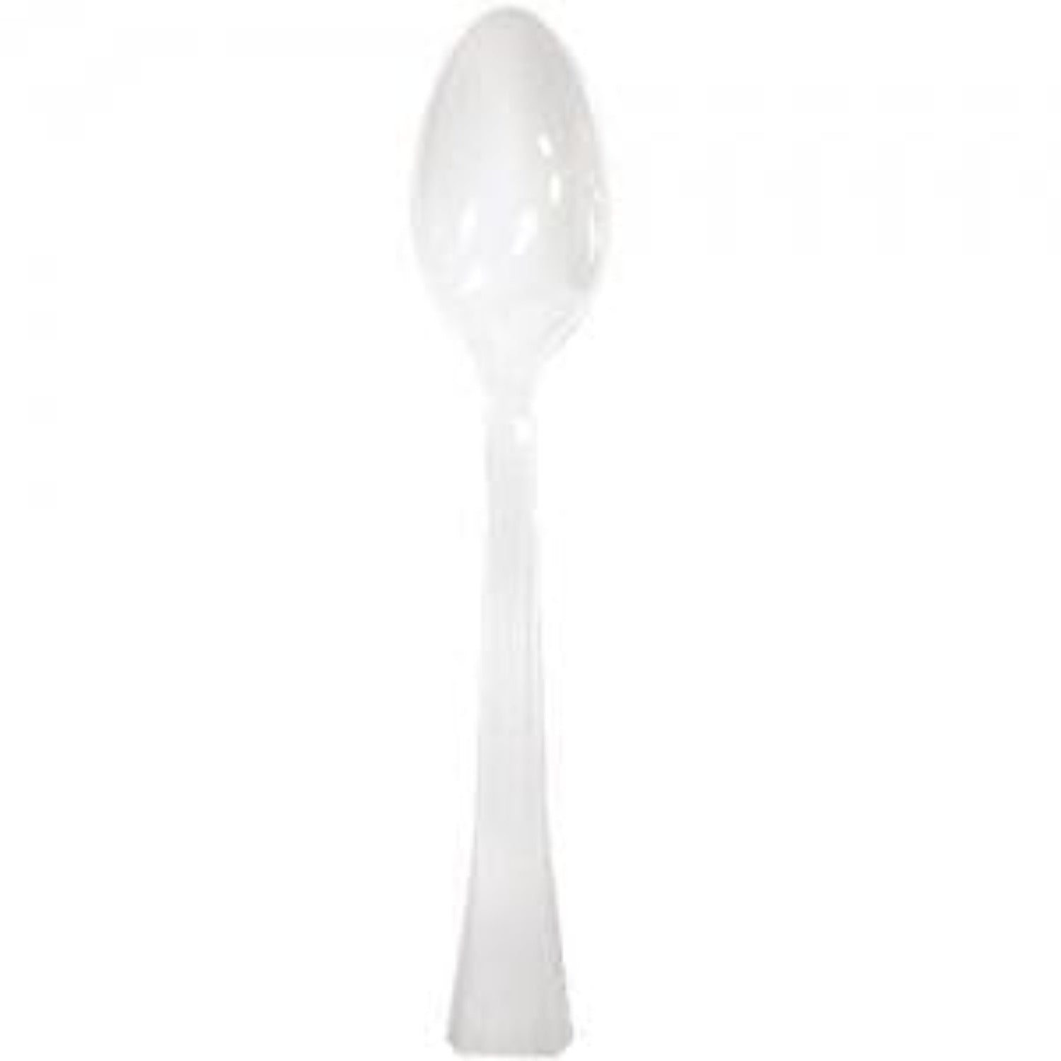 Lillian Tablesettings Extra Strong Quality Pearl Premium Plastic Teaspoons Cutlery Lillian   