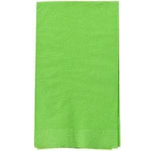 SALE Lime Green Guest Towels 16 count  Party Dimensions   