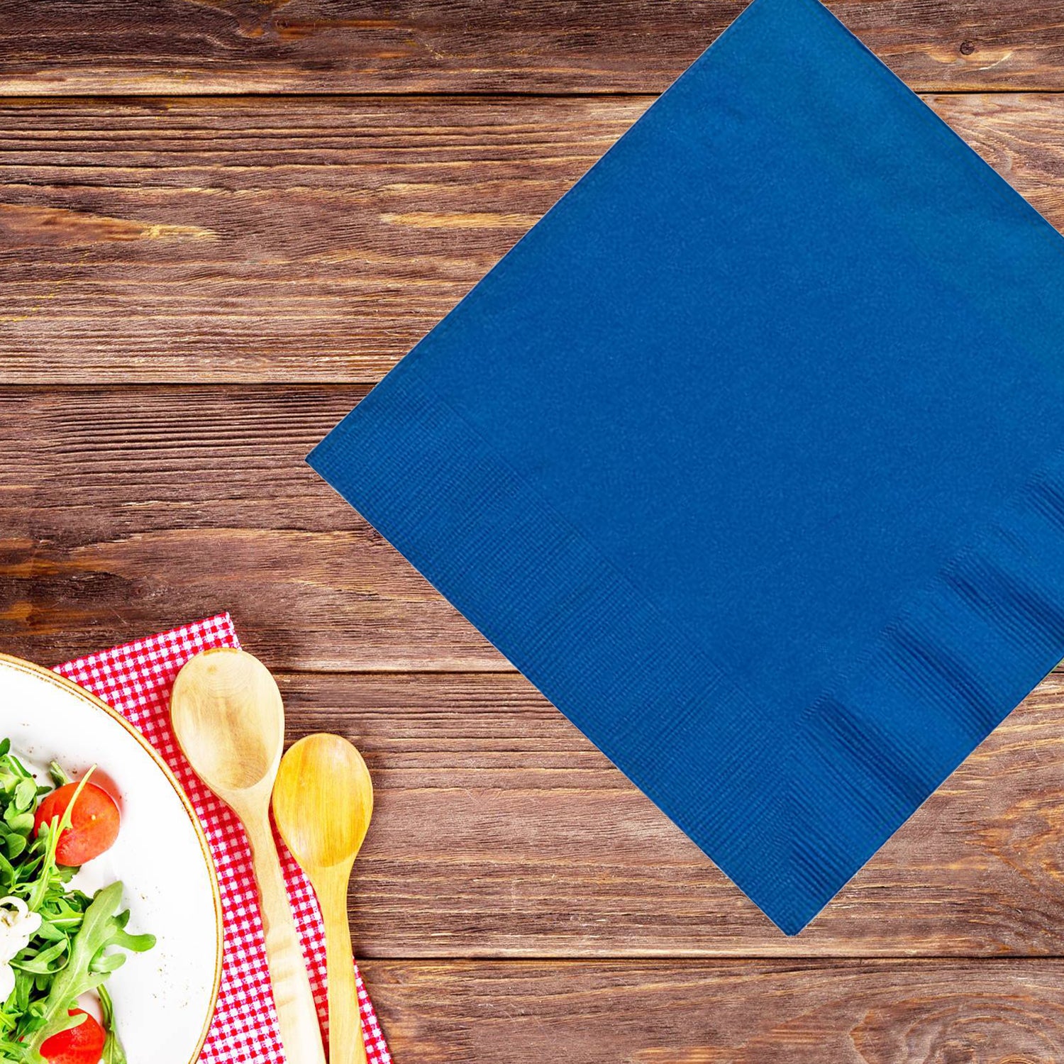 Blue Luncheon Paper Napkins