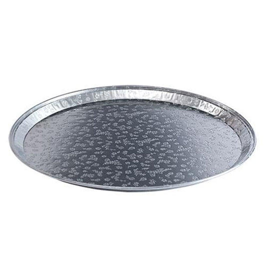 Disposable Aluminum 12" Flat Tray Disposable Nicole Collection   