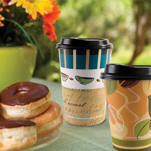Nicole Home Collection Disposable Hot/Cold Lids-16 oz. | Plain White | Pack of 20 Coffee Cup, 16 oz
