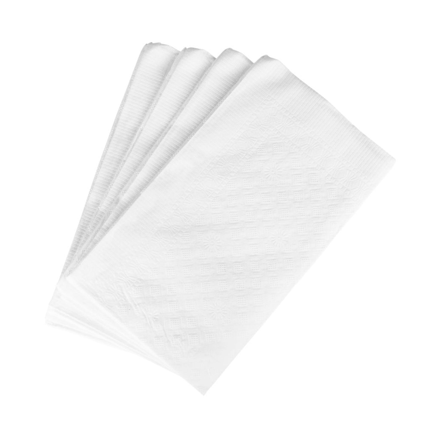 "BULK" Premium Soft White Napkins 1/8 Fold Dinner Napkin Value Pack Napkins OnlyOneStopShop   