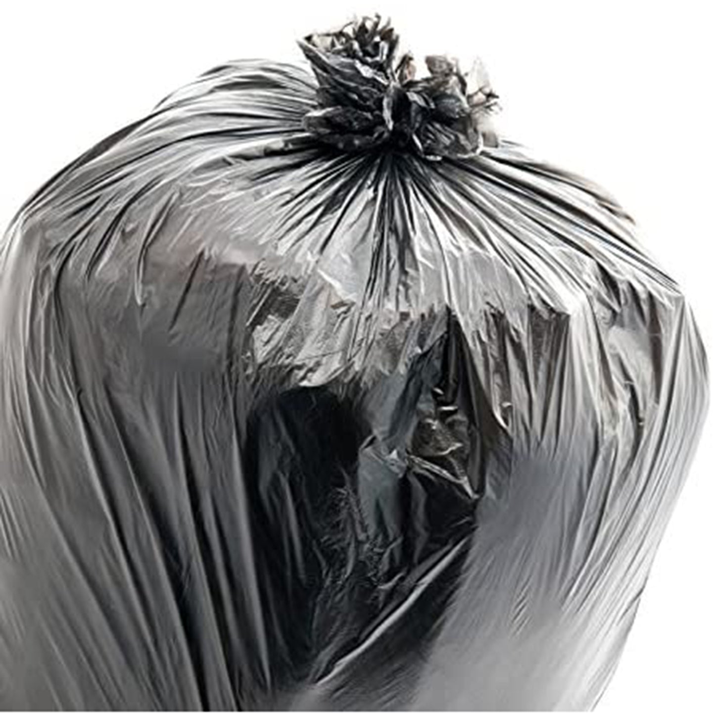 Nicole Home Collection Premium Heavy Weight Plastic Black Trash Bag 30 GAL Garbage Bags Nicole Collection   