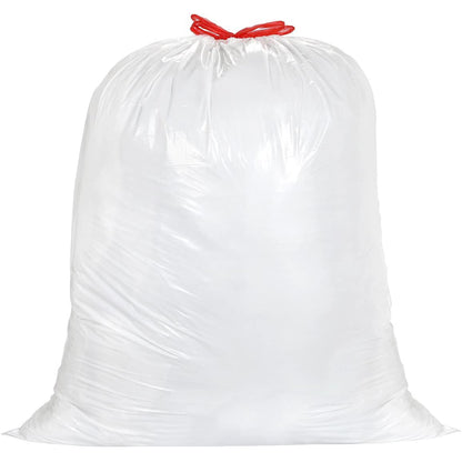 Nicole Home Collection Tall Kitchen Drawstring  white Trash Bags 13 gal Garbage Bags Nicole Collection   