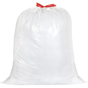 Nicole Home Collection Drawstring White Trash Bags, 13 gal Garbage Bags Nicole Collection   