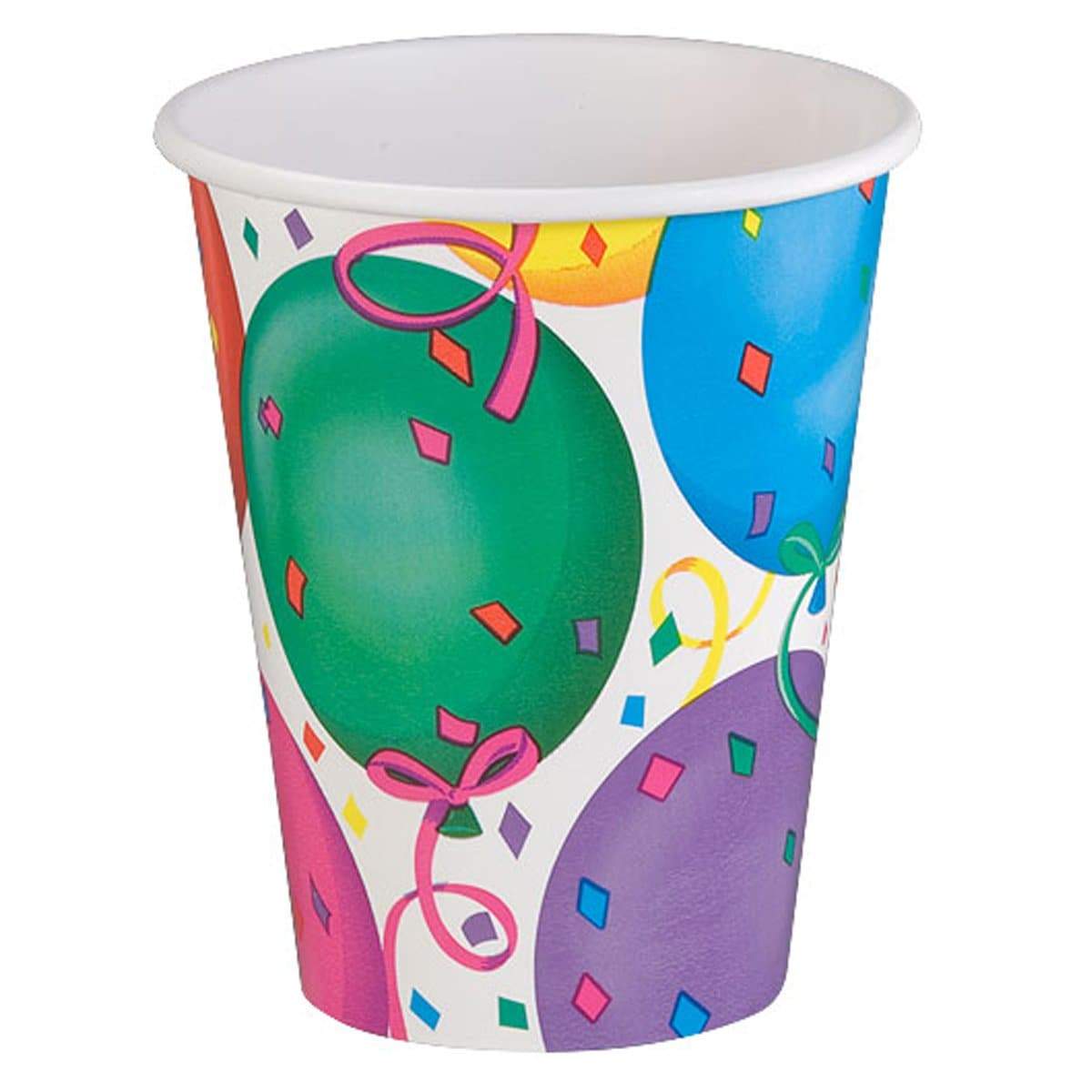 SALE Paper Cups Healy's Balloons Hot Cold 9 oz 12 count Paper Cups Hanna K   