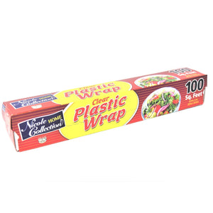 Nicole Home Collection Plastic Wrap Clear 250 Sq Feet Disposable Nicole Collection   