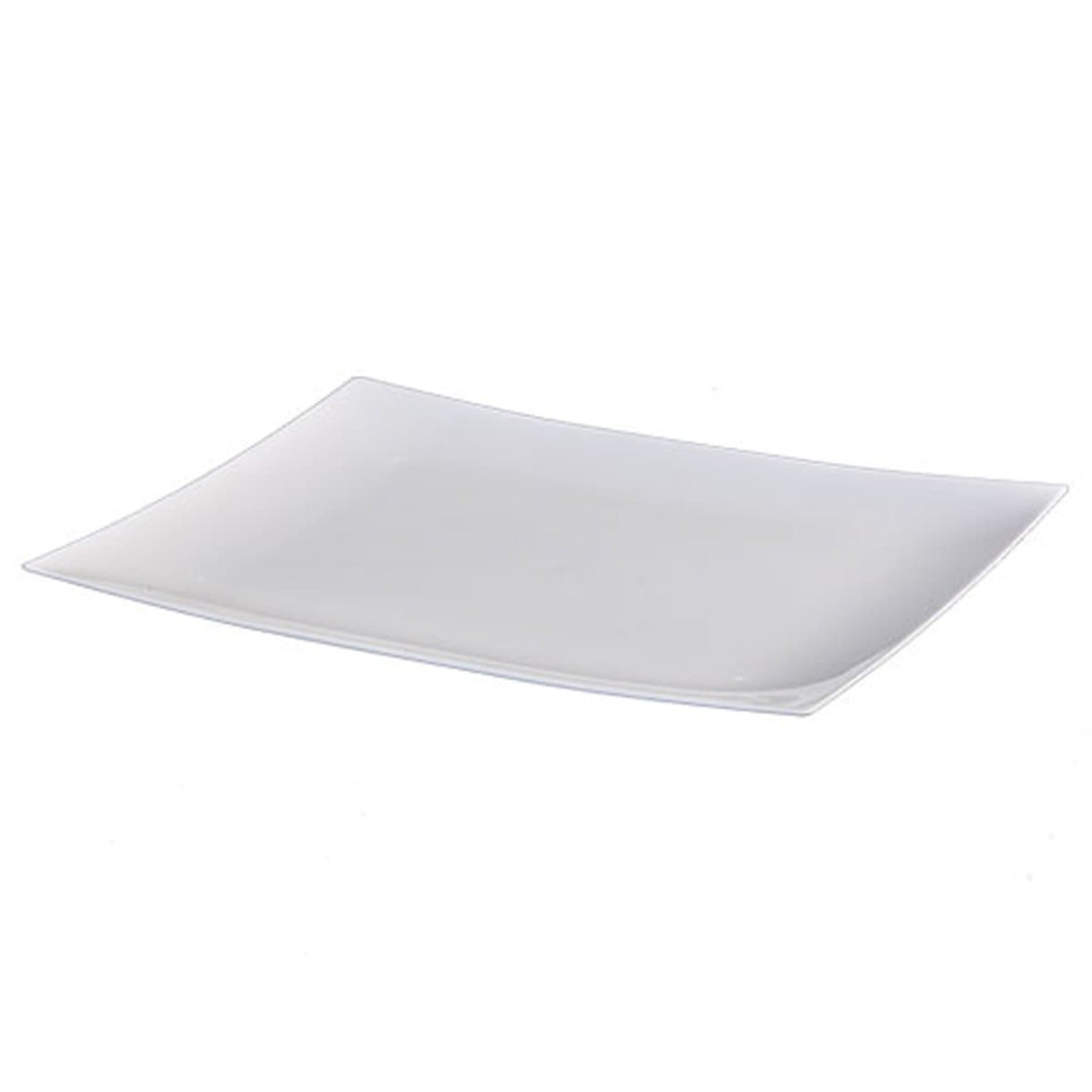 Rectangular Plastic Appetizer Plates Pearl 7.5" Plates Lillian Tablesettings   
