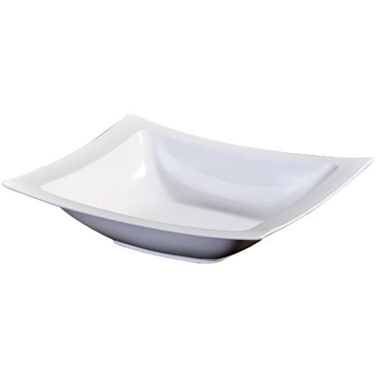 Rectangular Plastic Soup Bowls Pearl 12 oz Bowls Lillian Tablesettings   