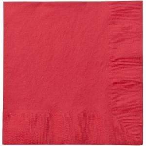 Red Dinner Napkins Napkins Party Dimensions   