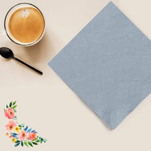 Silver Beverage Napkins Napkins Party Dimensions   