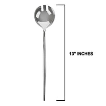 Novelty Serving Plastic Flatware Spoon & Spork Silver 13" Tablesettings Blue Sky   