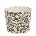 Simcha Collection Design Small Baking Cups Brown 20CT Food Storage & Serving Blue Sky   