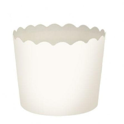 Simcha Collection medium Baking Cups White 20CT Food Storage & Serving Blue Sky   