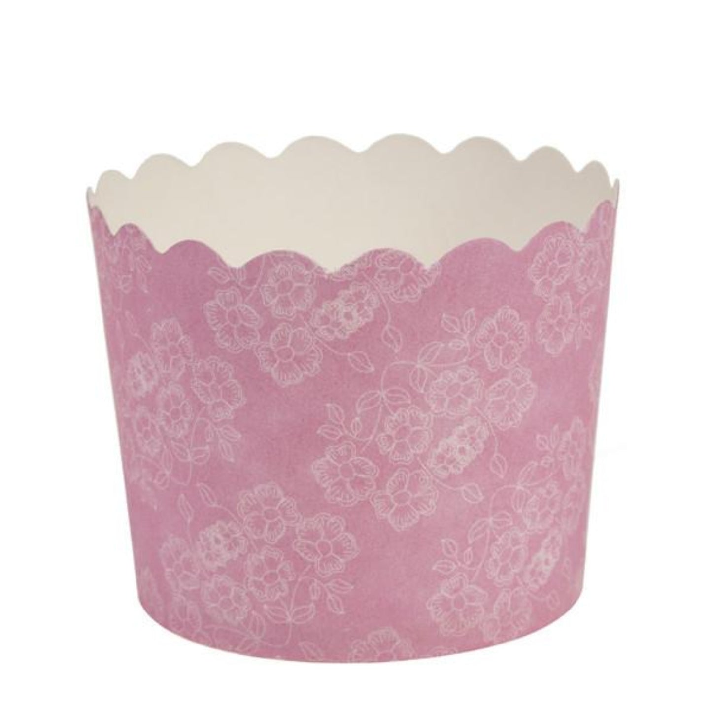 Simcha Collection Pink Floral Small Baking Cups 20CT Food Storage & Serving Blue Sky   