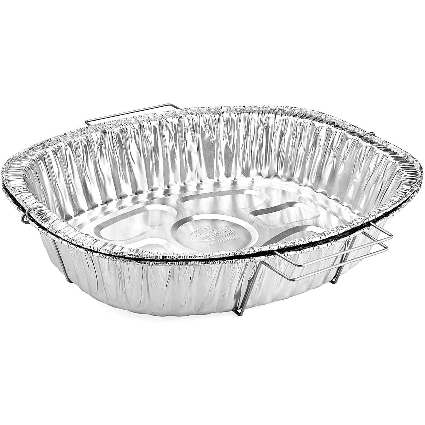 Nicole Home Collection 00614 Aluminum Oval Rack Roaster Large Pack of 100