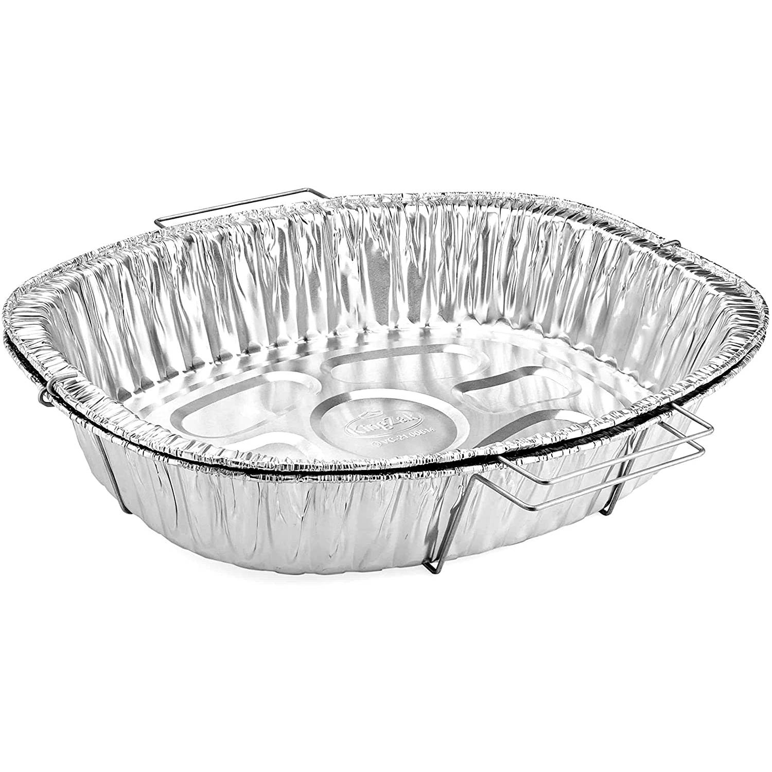 Durable Disposable Aluminum Foil Steam Roaster Baking Pans, Deep, Heavy  Duty Baking Roasting Broiling 20 x 13 x 3 inches Thanksgiving Turkey Dinner