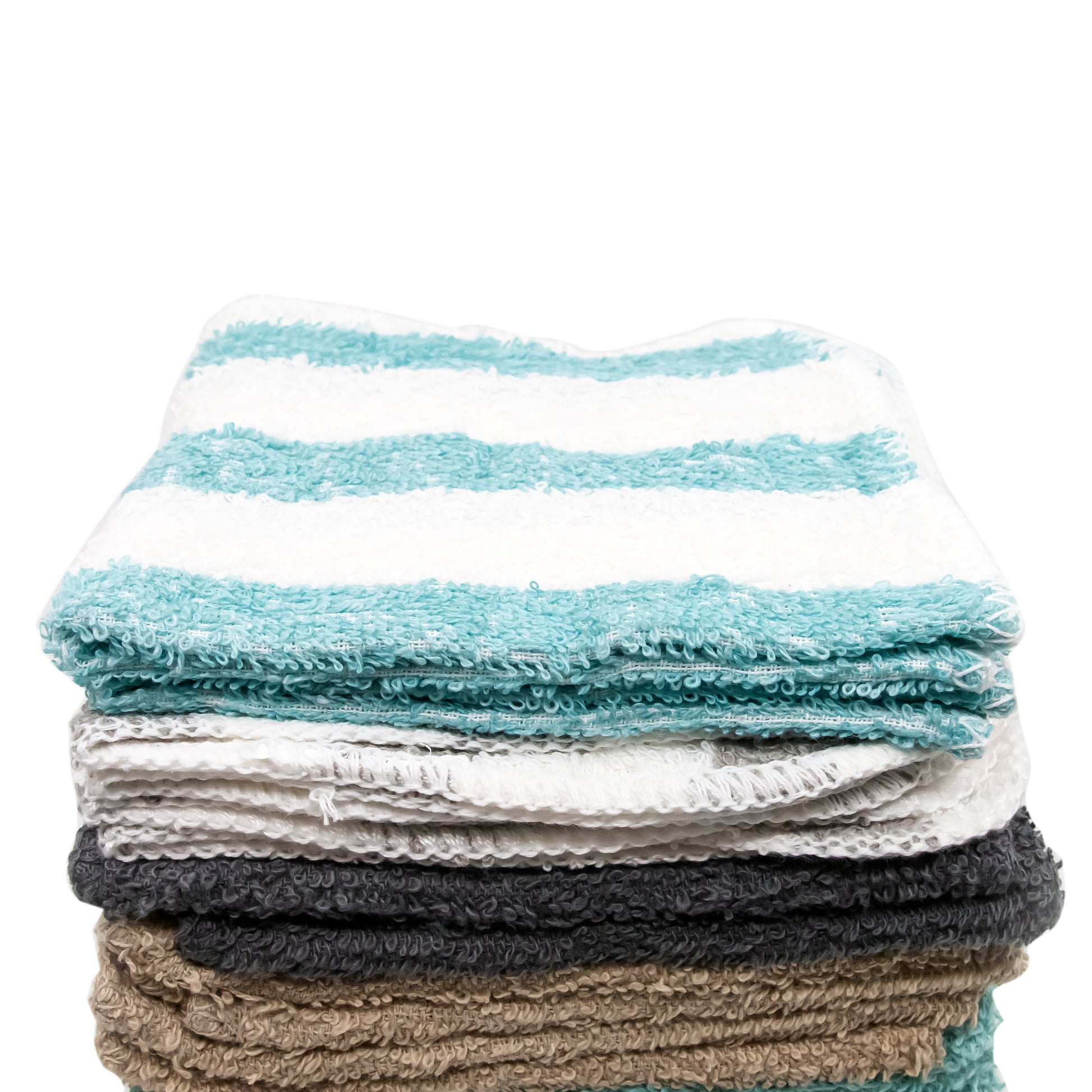 100% Cotton Assorted Color Wash Cloths | 8 Ct. Household OnlyOneStopShop   