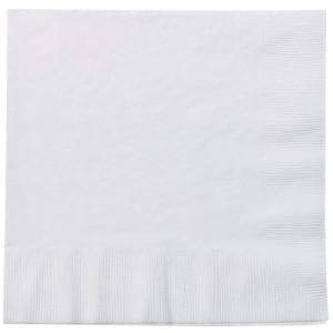 Case of Paper - Disposable - 2 Ply - White - Luncheon Napkins | 720 ct.  Party Dimensions   