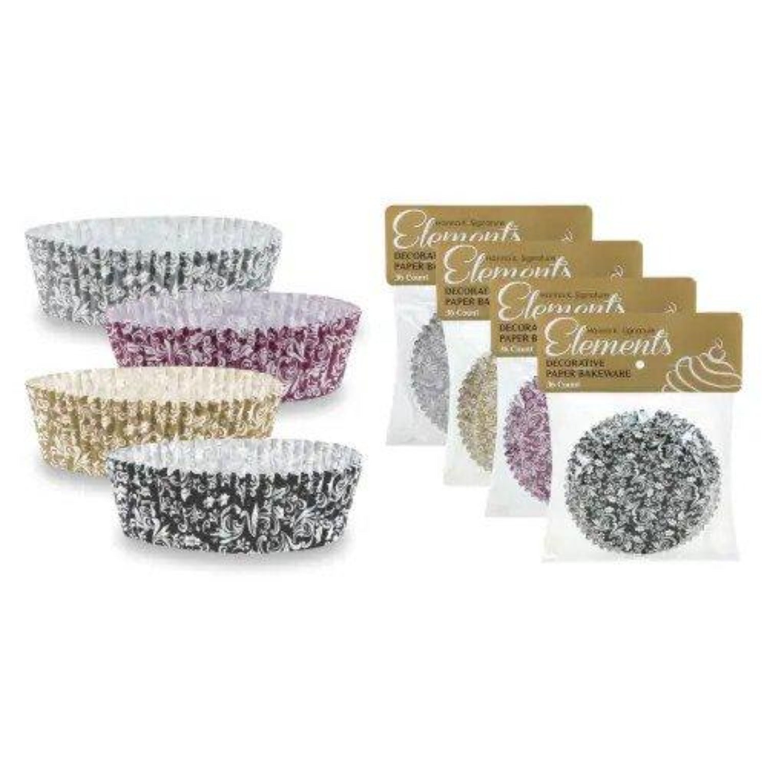Premium Quality Paper Multi small  Baking Cups 2" 150CT Disposable Hanna K   