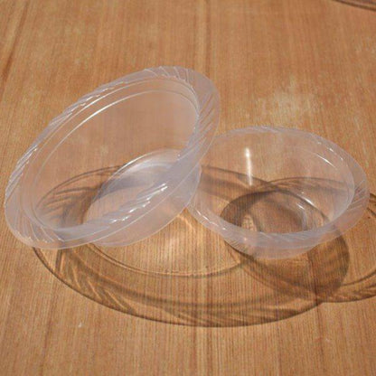 Clear lightweight Plastic Soup Bowls 12oz Bowls Blue Sky   