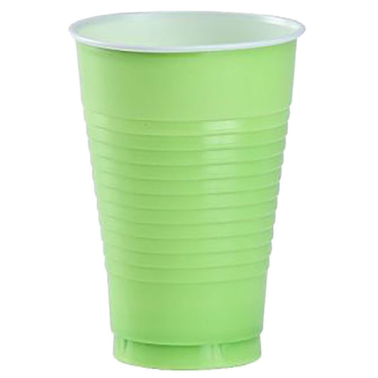 SALE Lime Green Co-Ex Plastic Cup 18 oz 16 count  Party Dimensions   