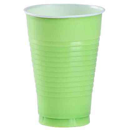 Plastic Cups Kiwi Green 16 oz 50 ct | Party Value