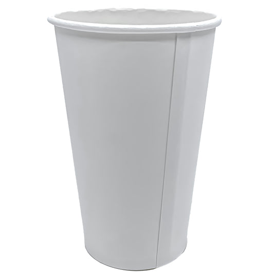 White Poly-Paper 16 oz. Hot/Cold Cups Paper Cups Nicole Collection   