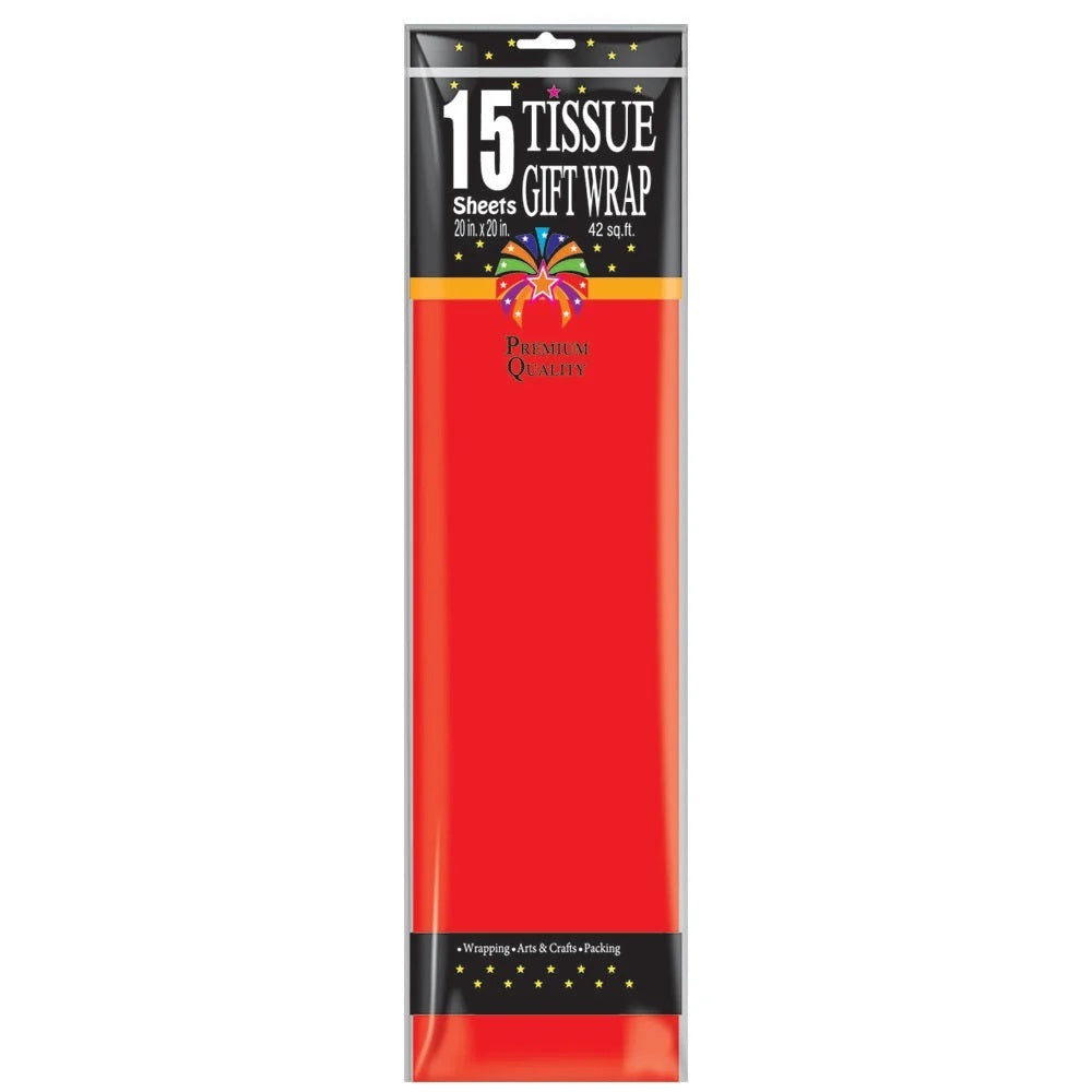 Red Premium Quality Tissue Gift Wrapping Paper 20