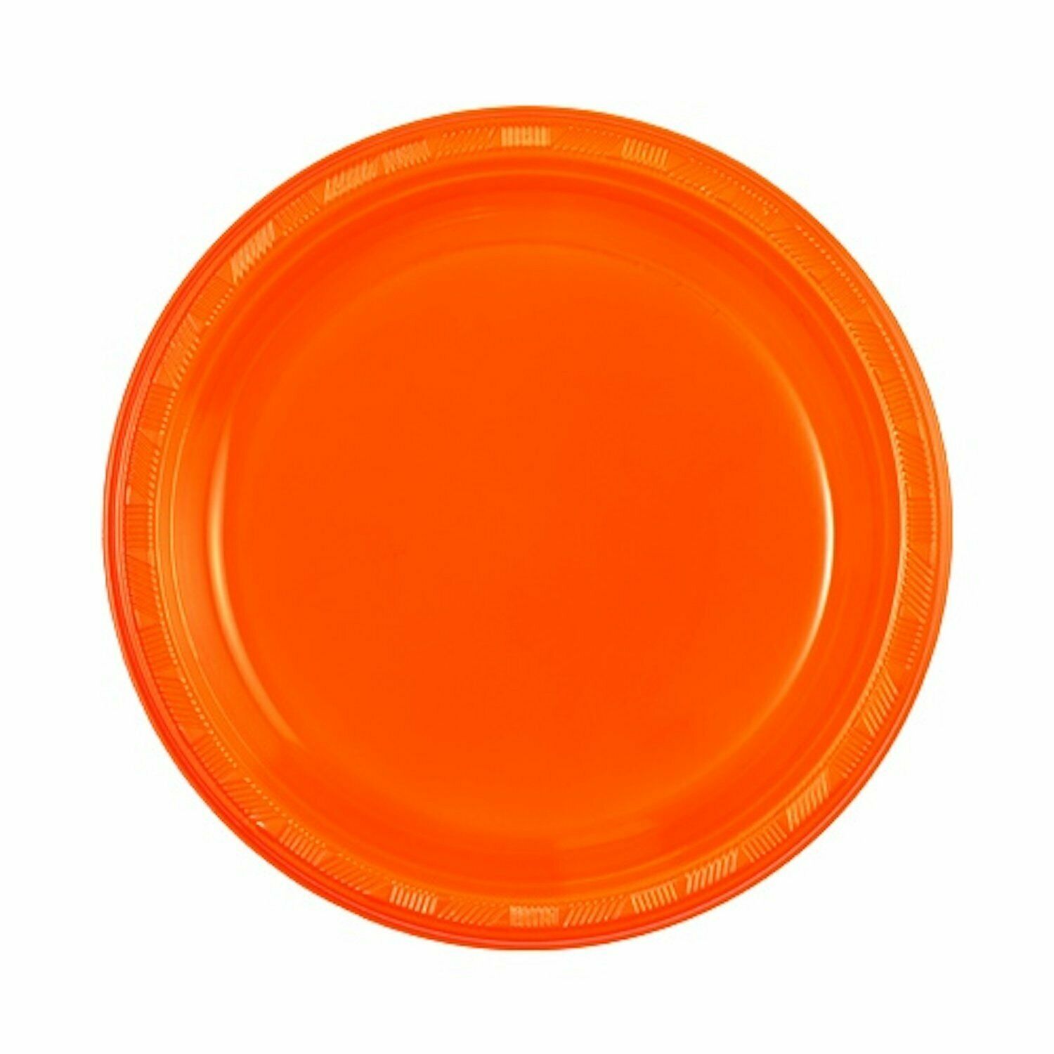 SALE Hanna K. Signature Plastic Plates Orange 9" 50 count  Hanna K   
