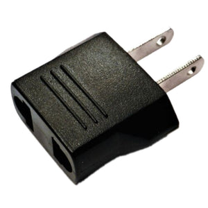 Trisonic Flat Plug Adaptor | 220V EU Round Pin - 110V US Flat Pin  OnlyOneStopShop   